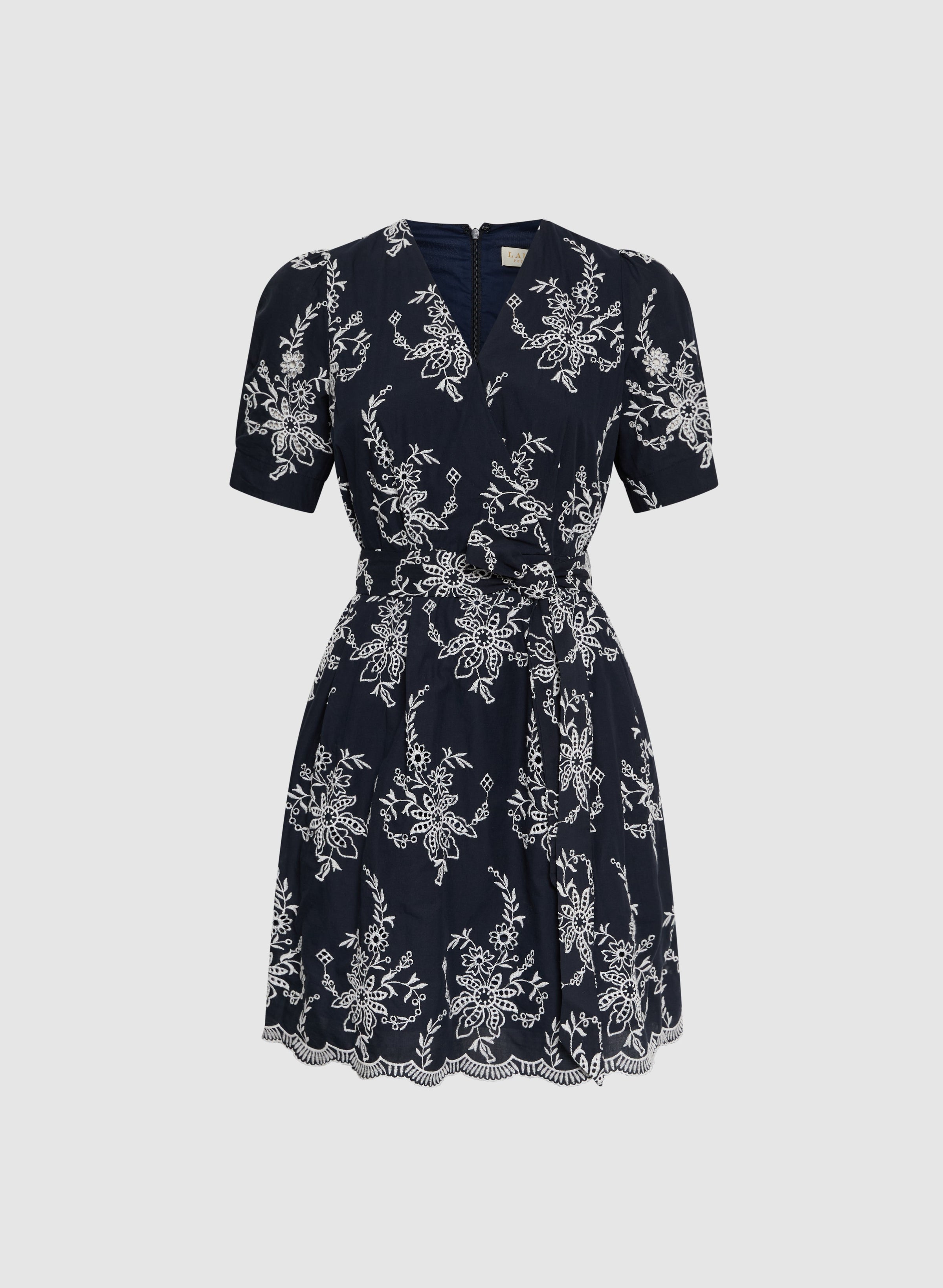 Embroidered Floral Dress