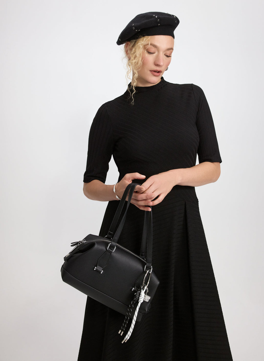 Knit Bias-Cut Dress