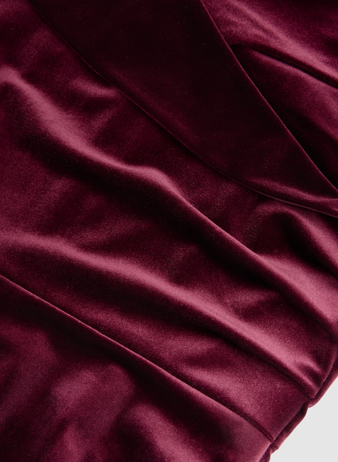 Off-The-Shoulder Velvet Dress