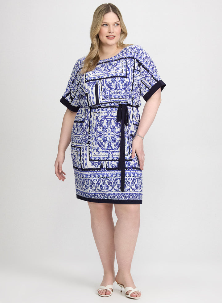 Paisley Print Dress