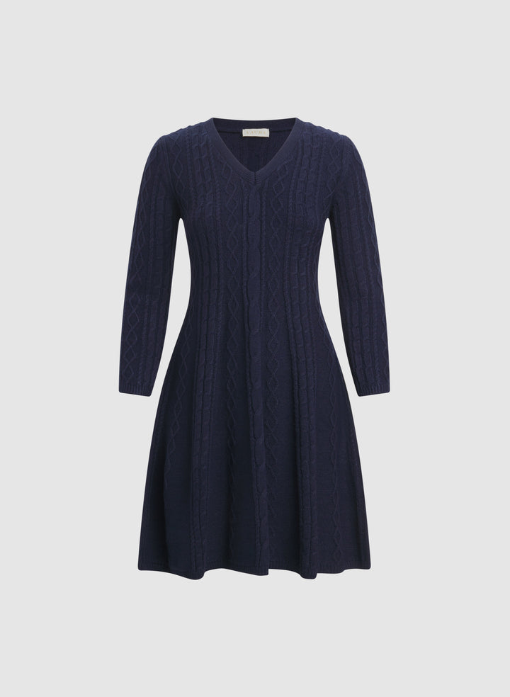 Cable Knit Dress