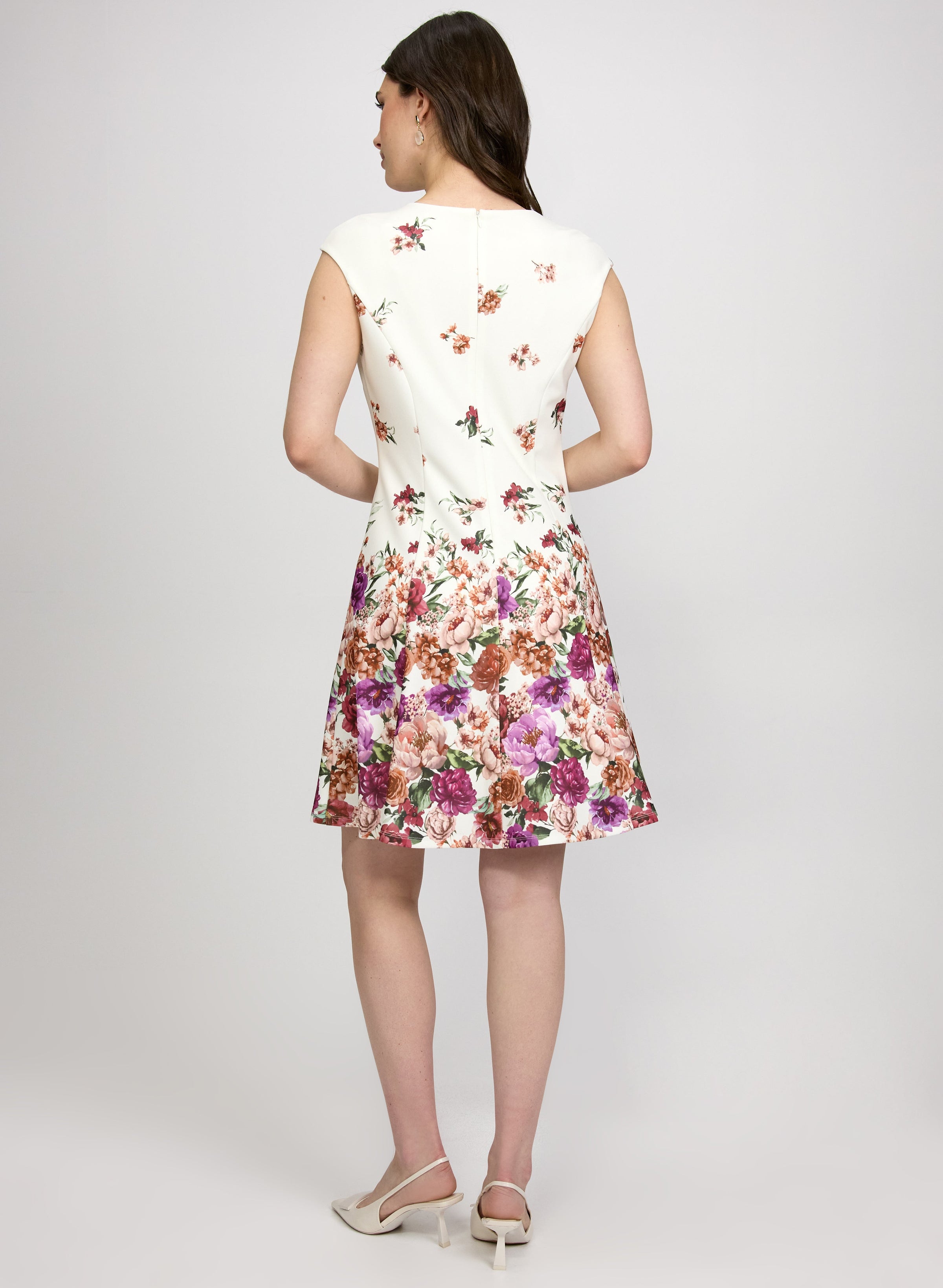 Floral Fit & Flare Dress