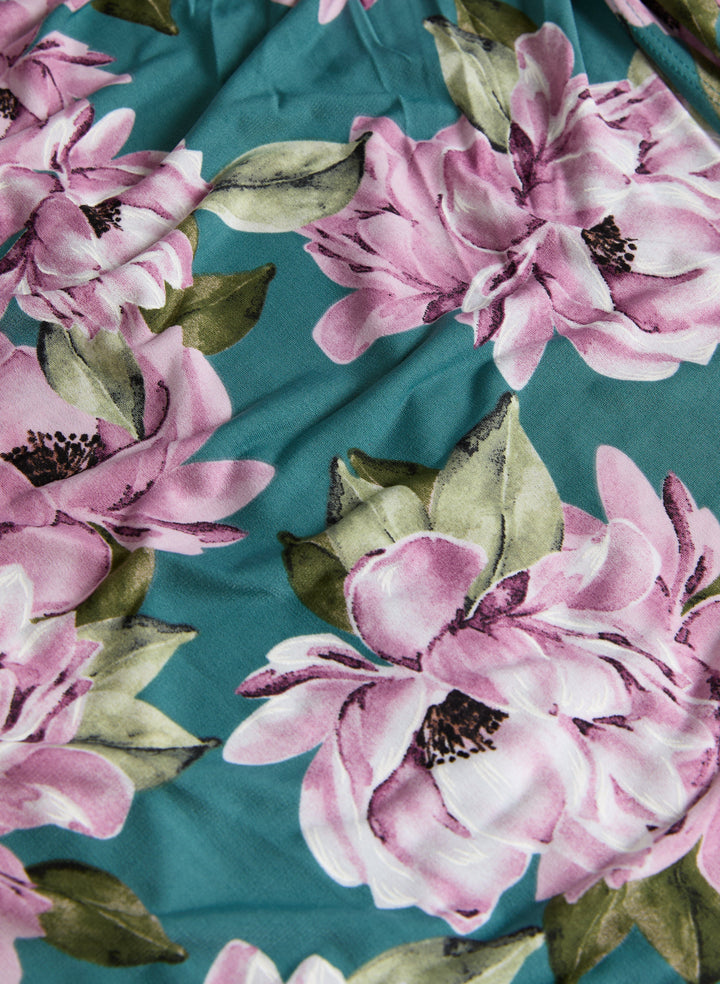 Floral Jersey Dress