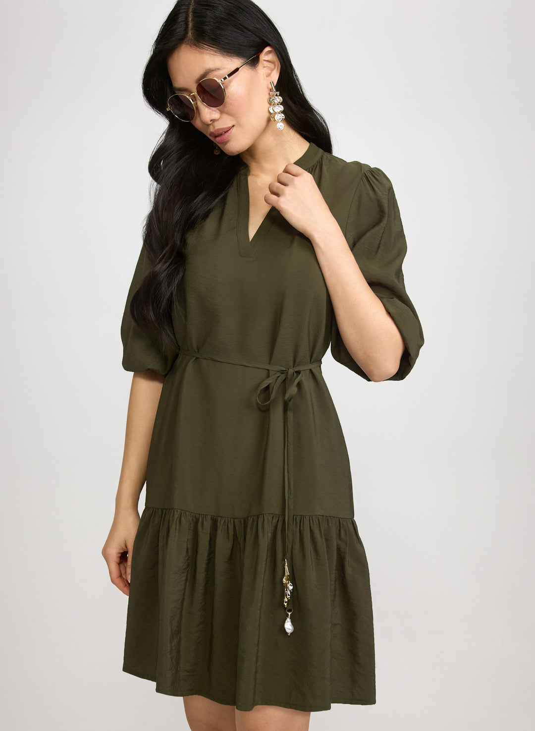 Self-Tie Dress