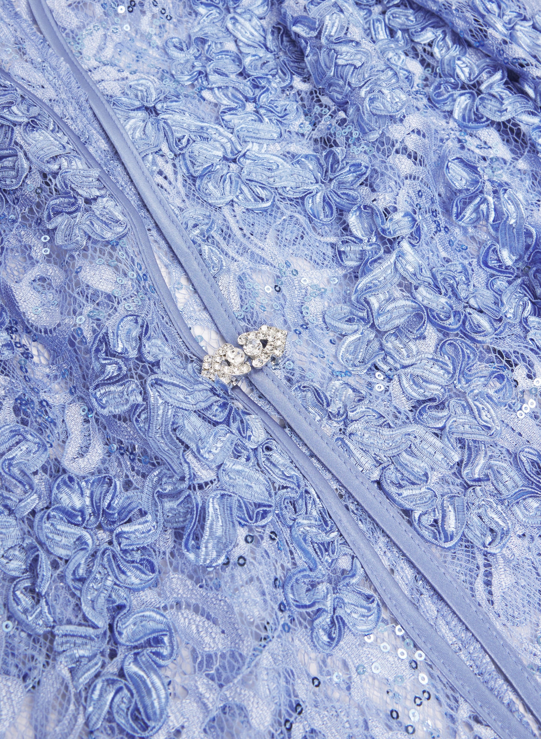 Soutache Jacket & Chiffon Dress Set