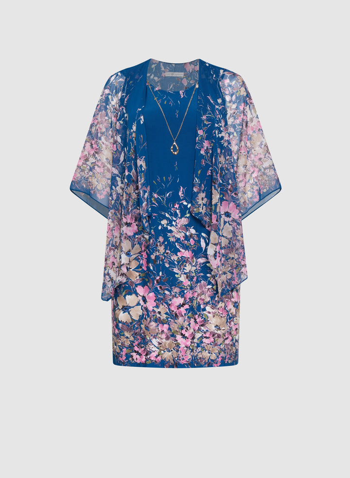 Floral Jacket & Dress Set
