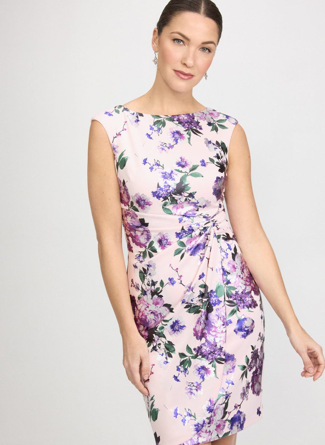 Fitted Floral Dress