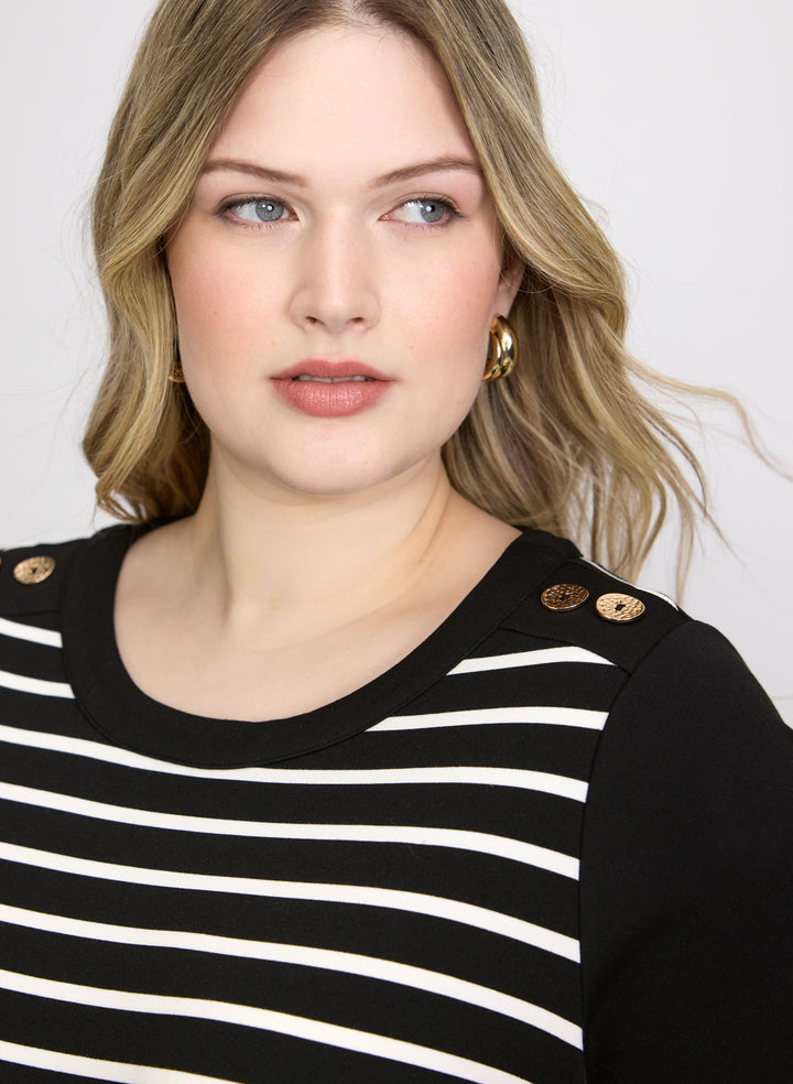 Striped T-Shirt Dress
