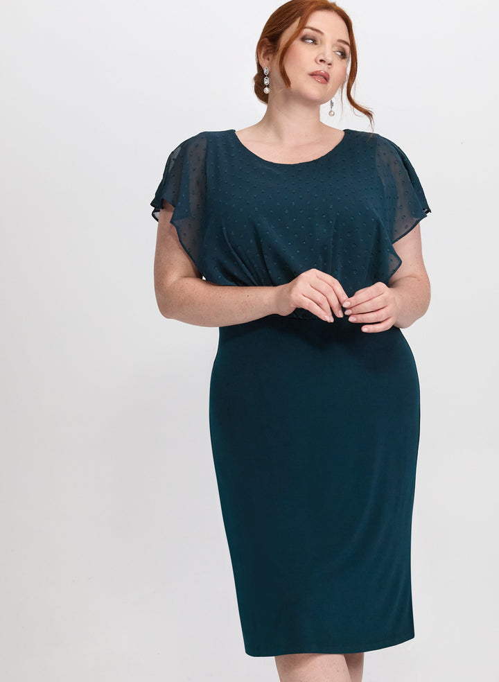 French Knot Embroidered Dress