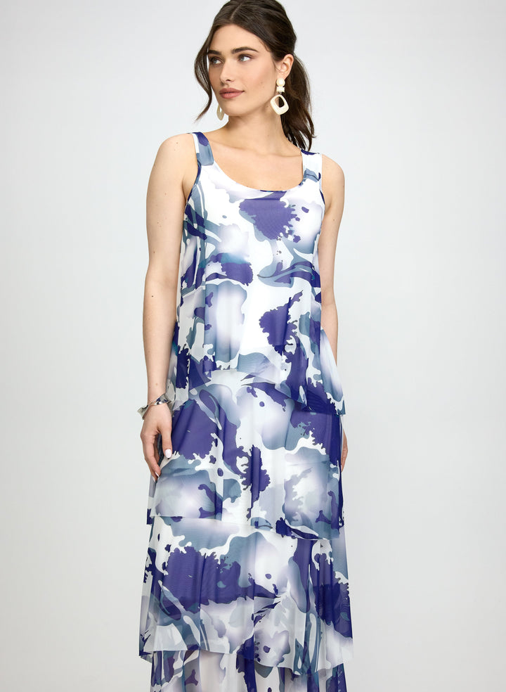 Marble Print Dress