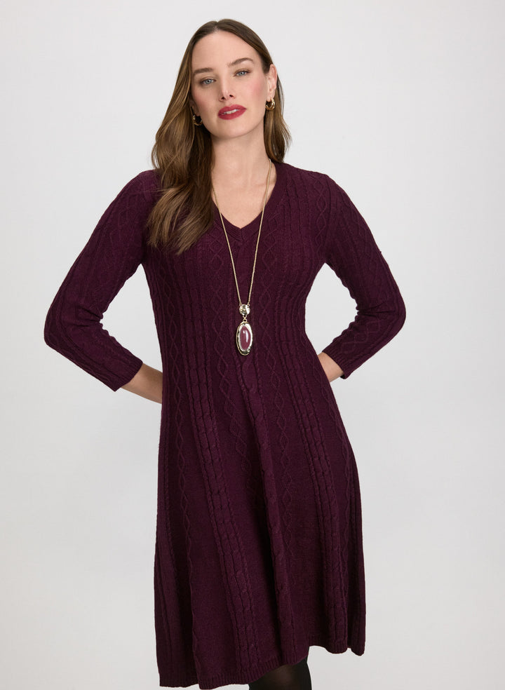 Cable Knit Dress