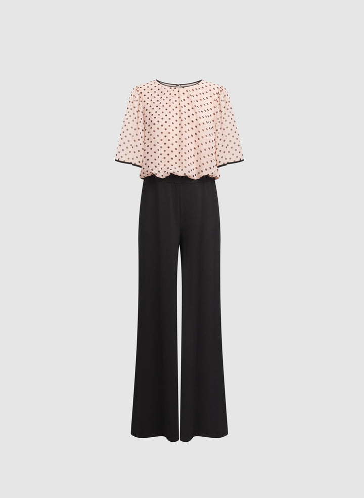 Polka Dot Jumpsuit