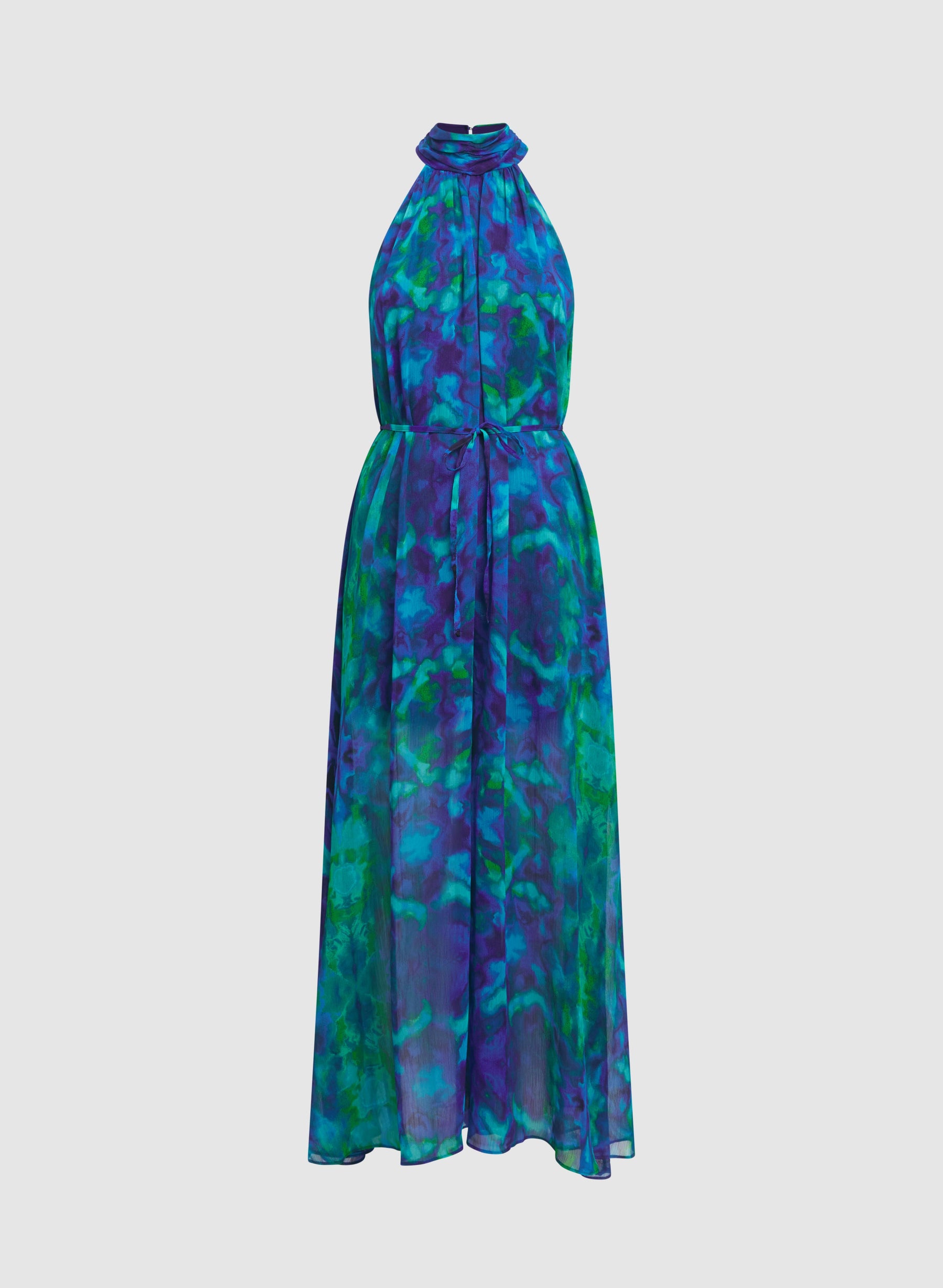 Printed Wide-Leg Jumpsuit