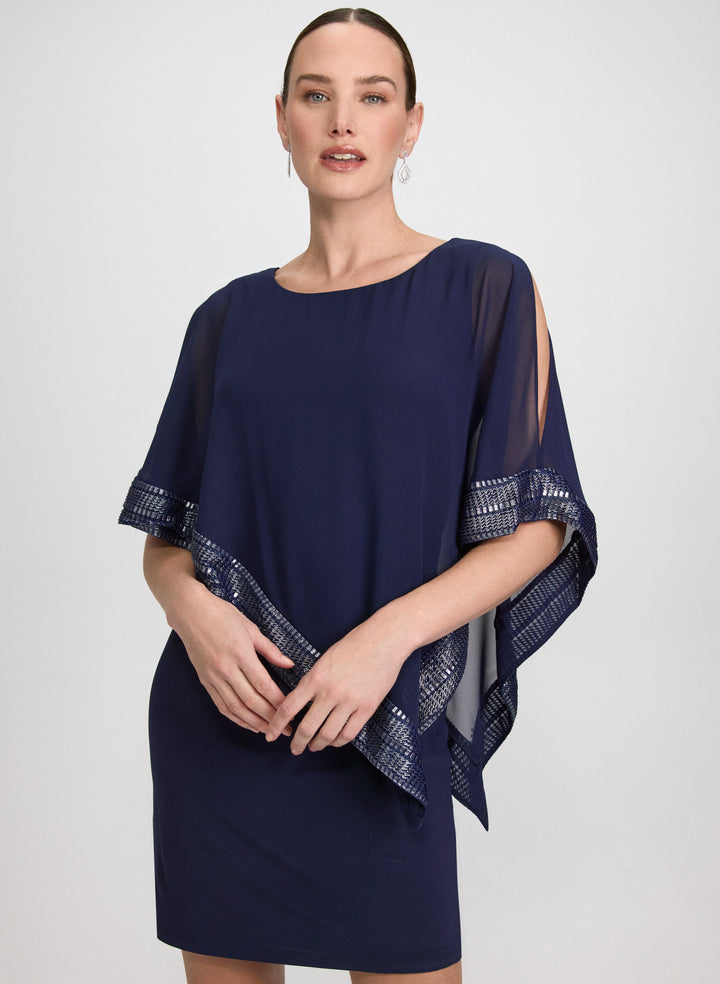 Chiffon Overlay Dress