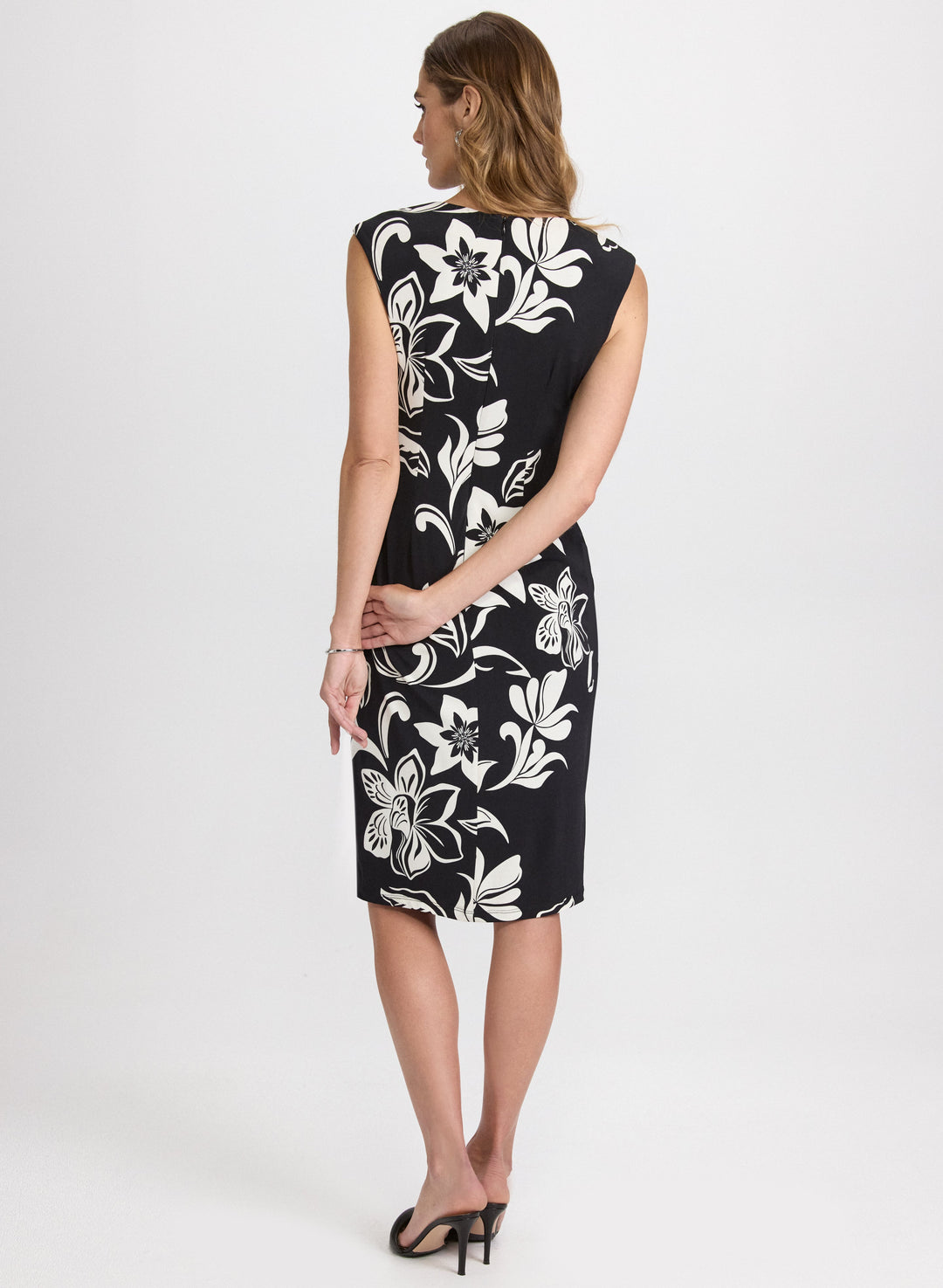 Graphic Floral Dress