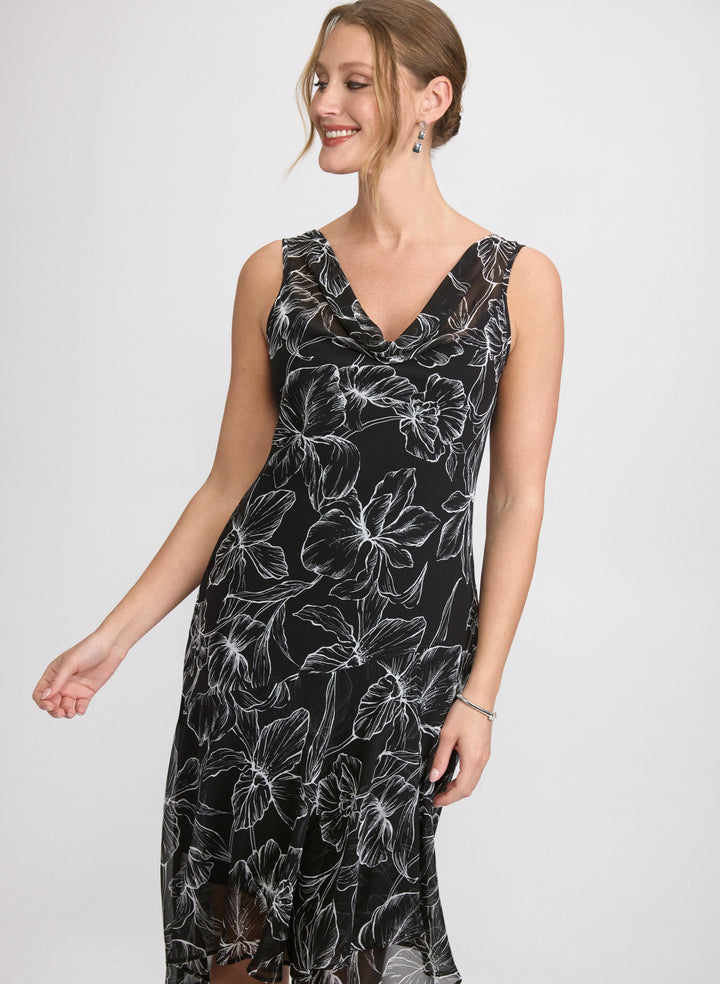 Floral Chiffon Dress