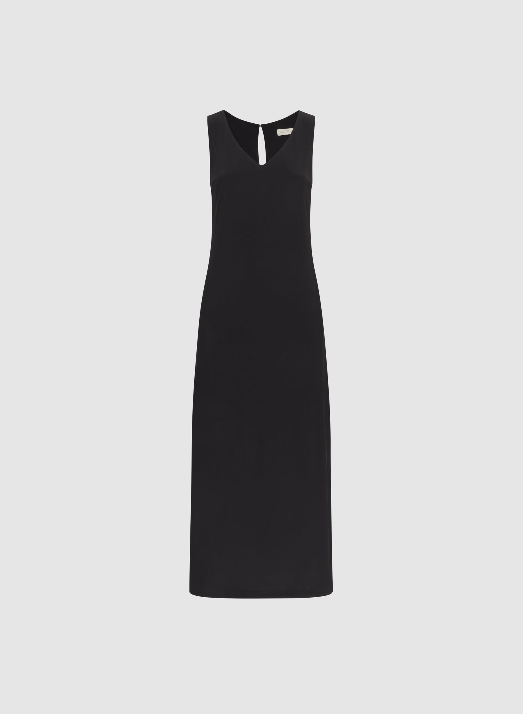 Sleeveless Jersey Maxi Dress