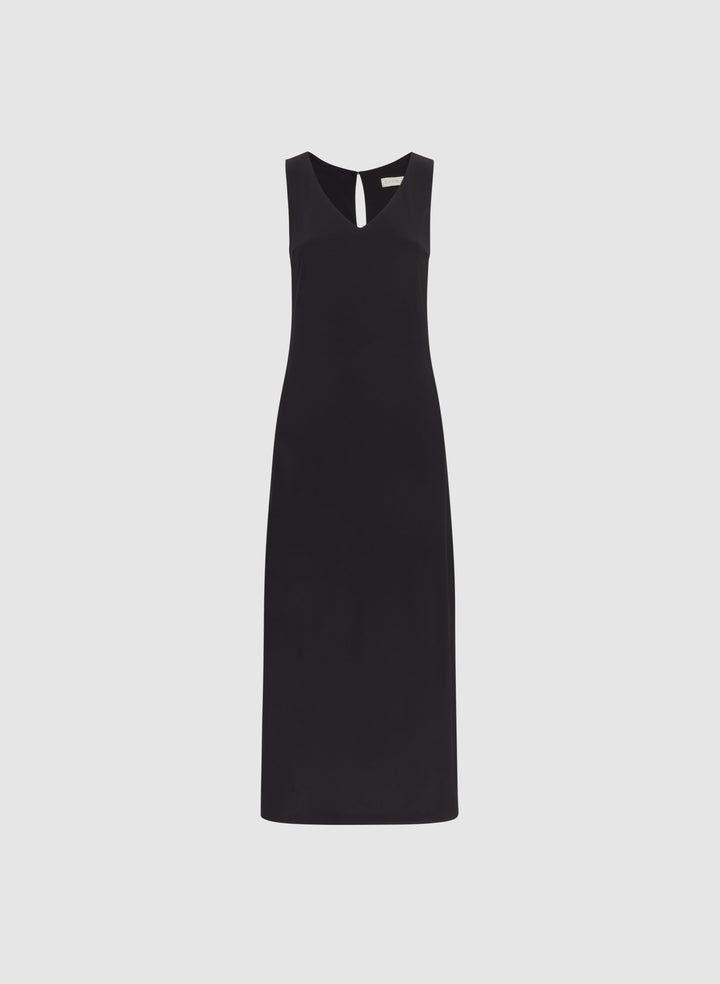 Sleeveless Jersey Maxi Dress