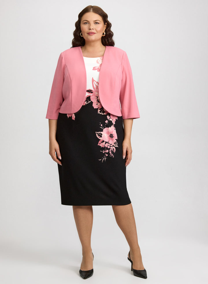 Bolero & Floral Dress Set