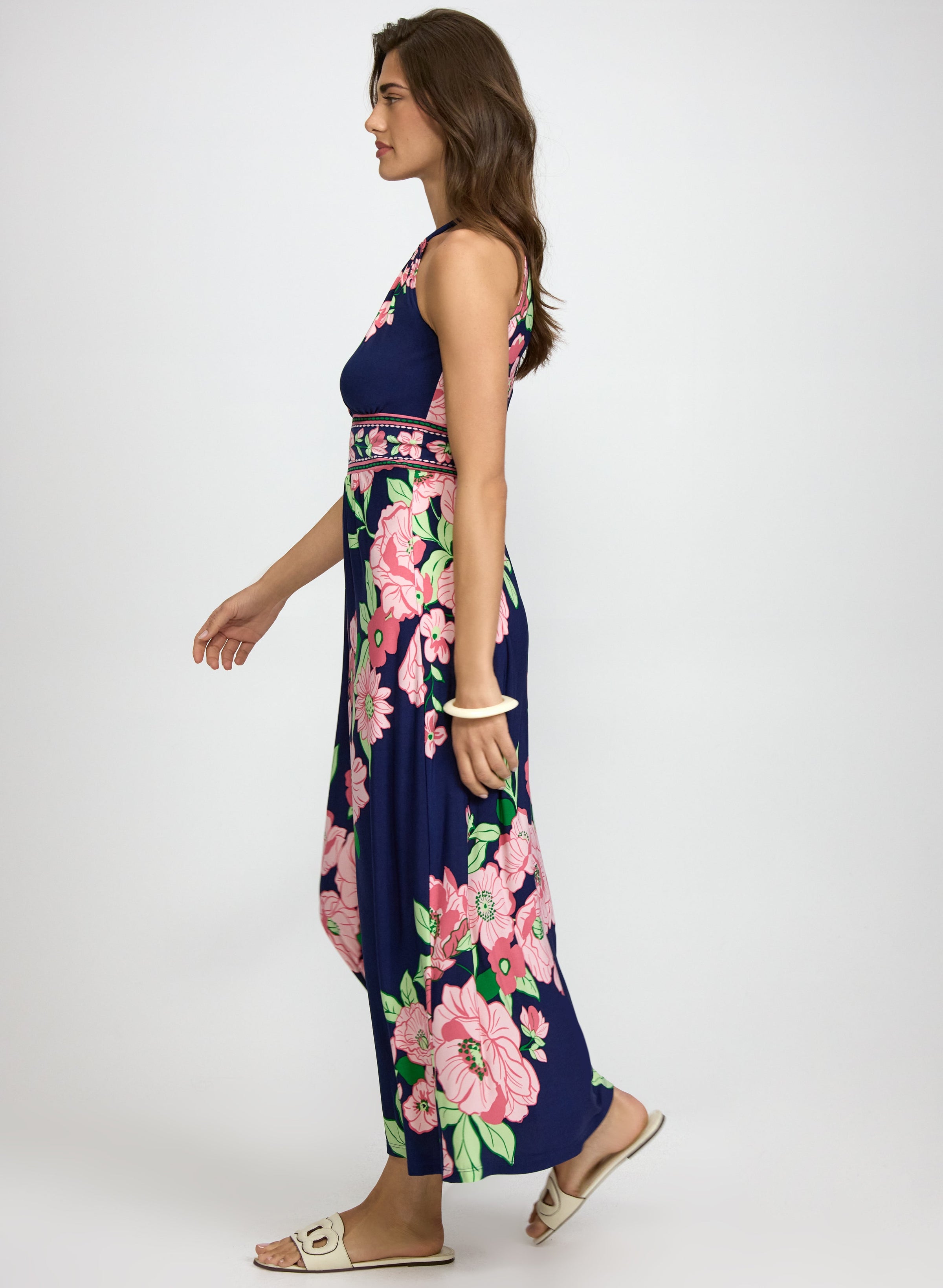 Floral Print Maxi Dress