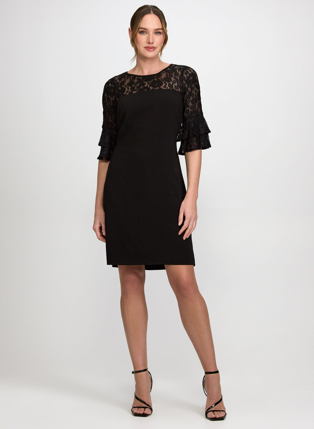 Lace Detail Sheath Dress