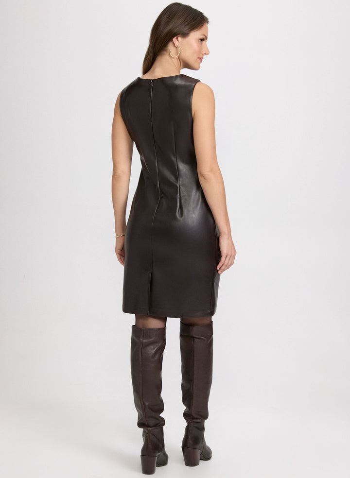 Vegan Leather Dress