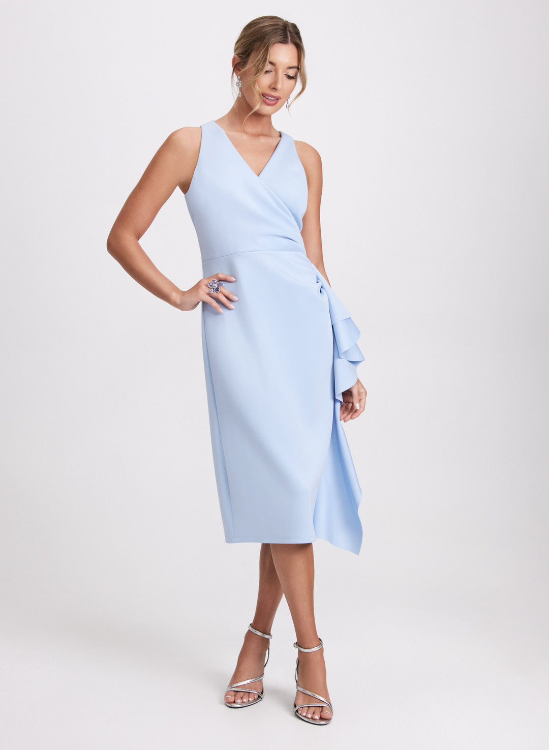 Ruffle Detail Dress