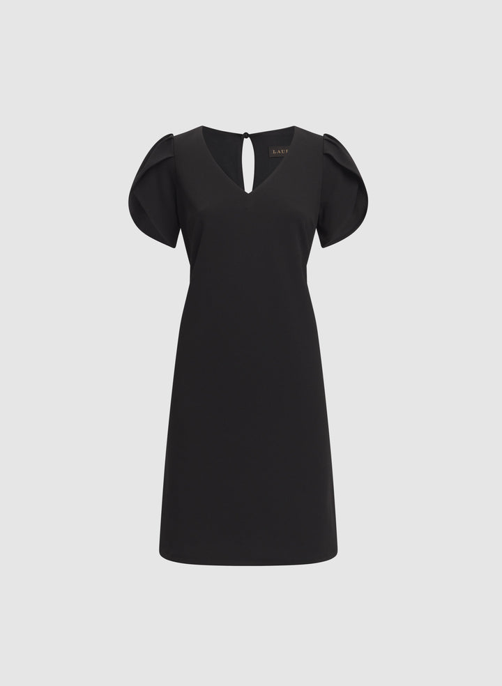 Scuba Crepe Dress