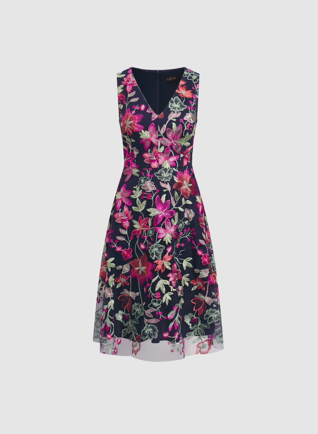 Floral Embroidered Dress