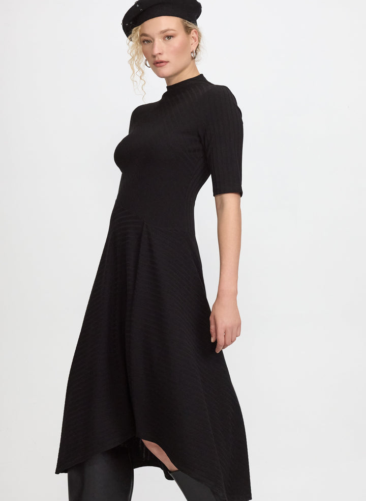 Knit Bias-Cut Dress