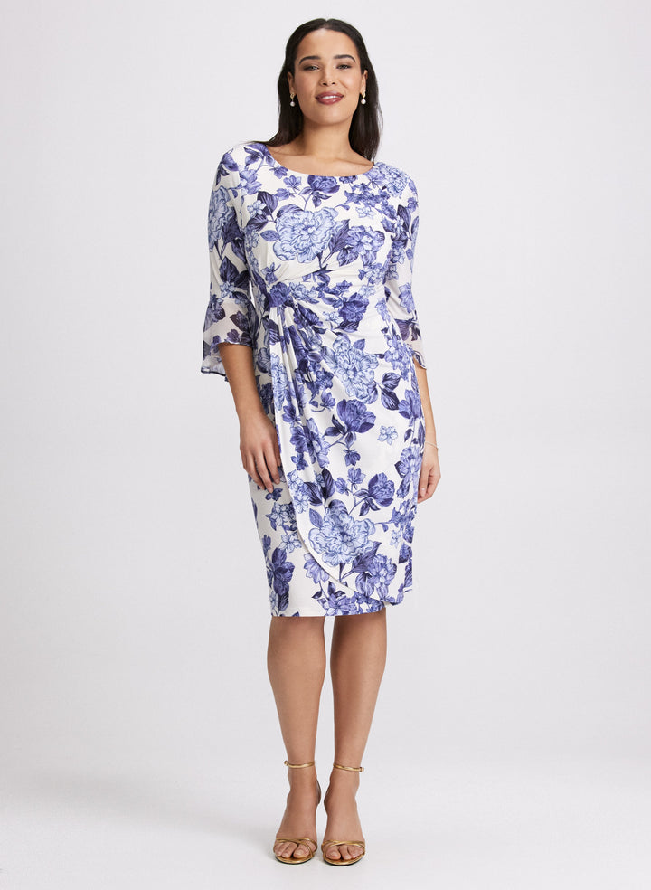 Floral Wrap Dress