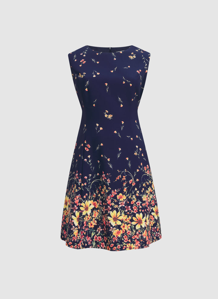 Fit & Flare Floral Dress