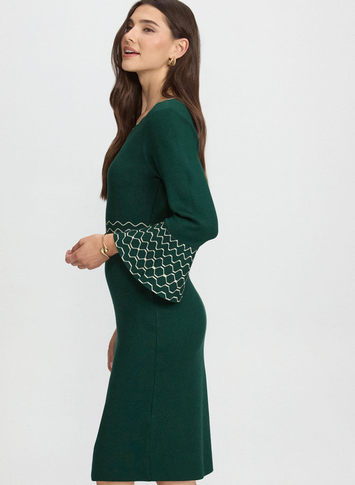 Scalloped Detail Dress