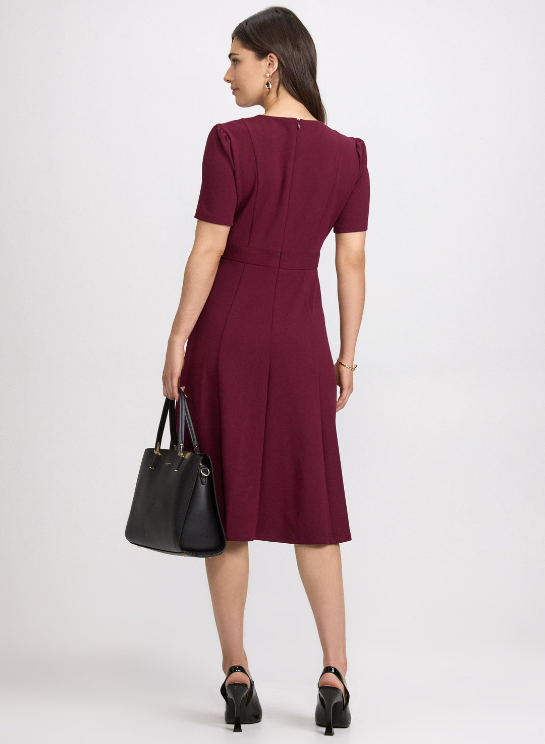 Fit & Flare Midi Dress