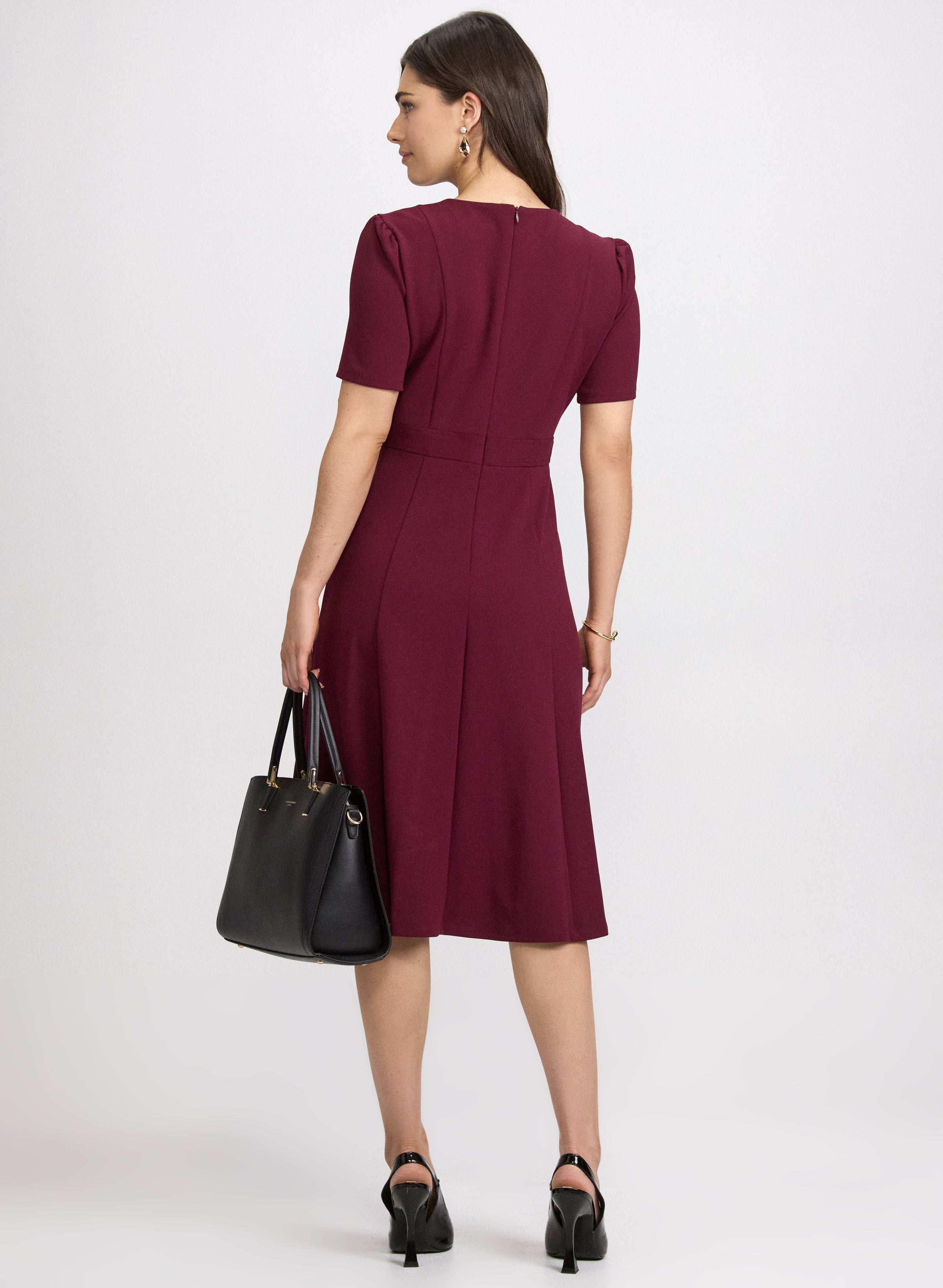 Fit & Flare Midi Dress