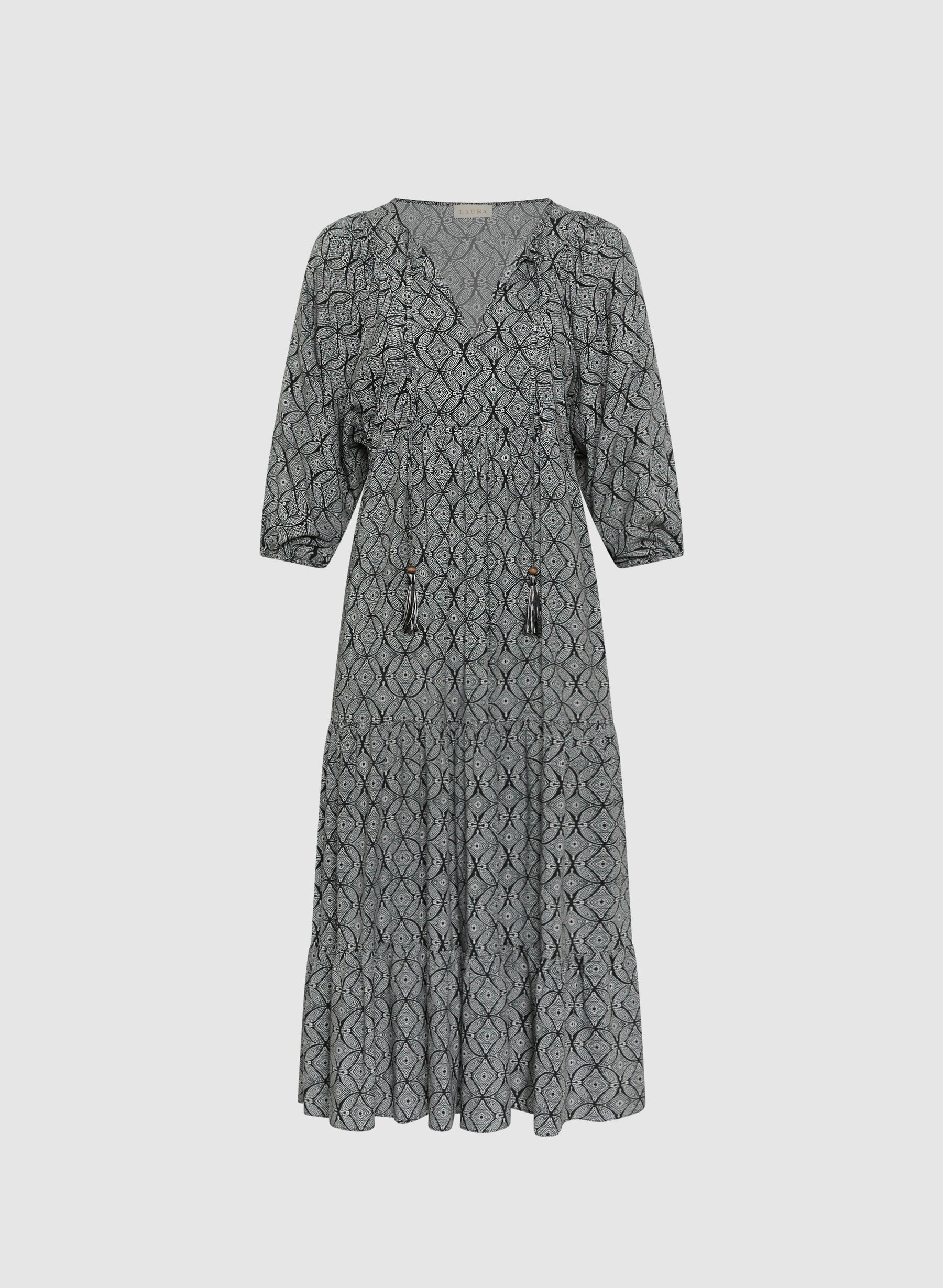 Geometric Prairie Dress