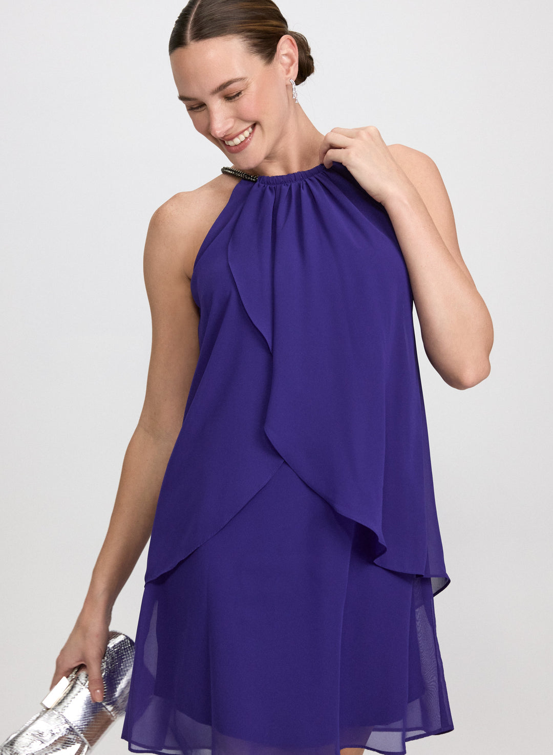 Sleeveless Chiffon Dress