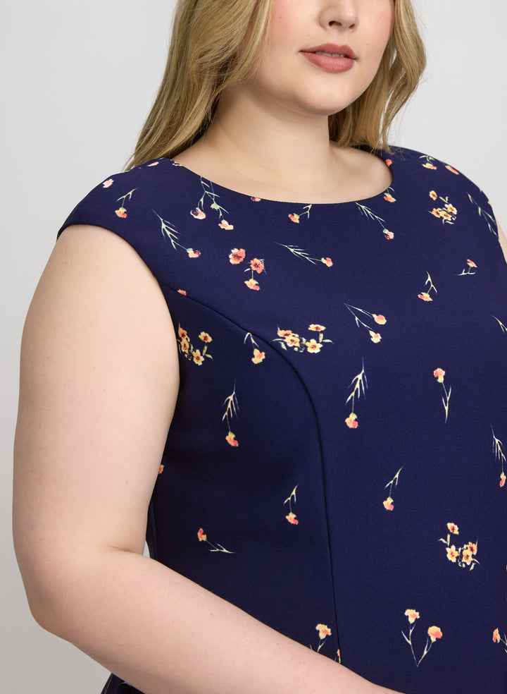 Fit & Flare Floral Dress