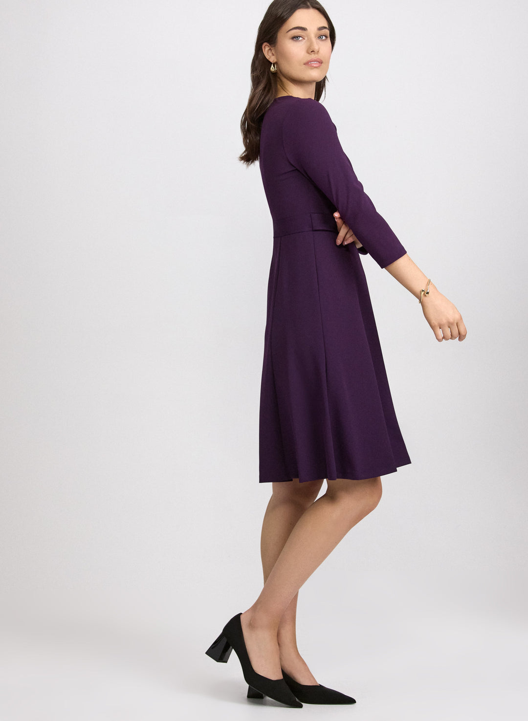 Fit & Flare Midi Dress
