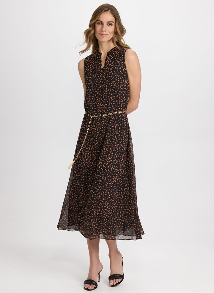 Dot Print Dress