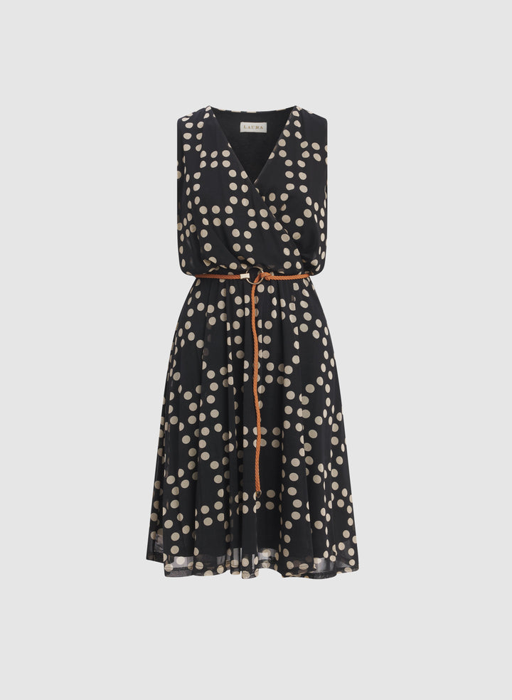 Mixed Polka Dot Dress