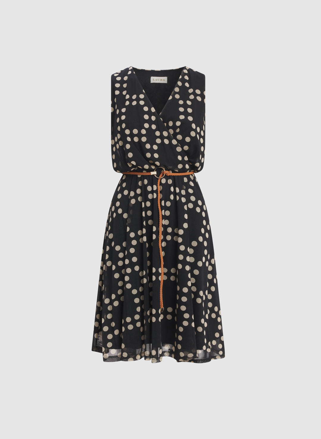 Mixed Polka Dot Dress