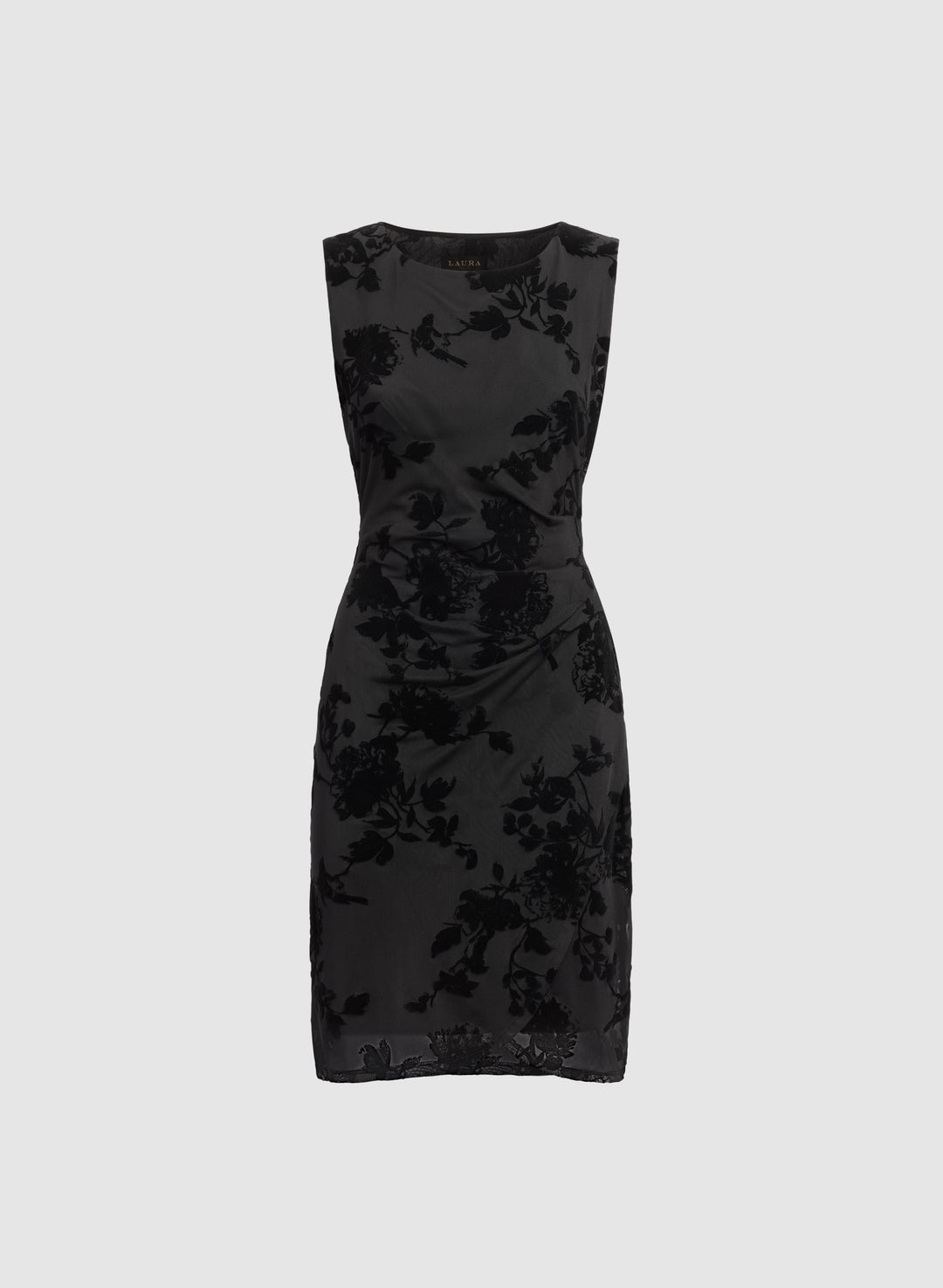 Velvet Flocked Dress