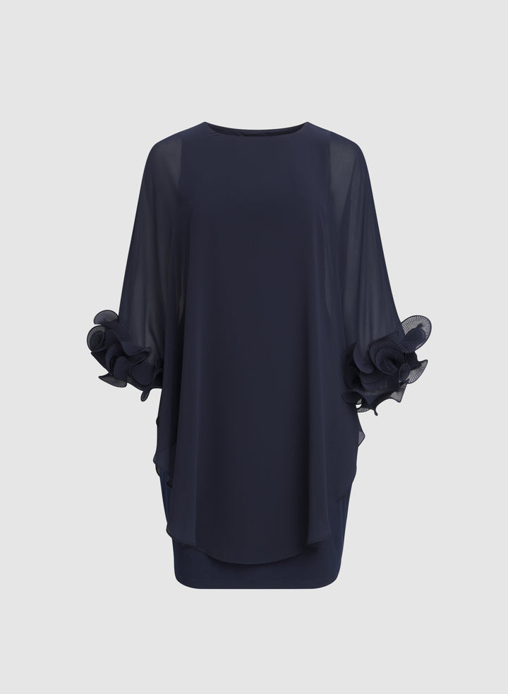 Frill Sleeve Dress