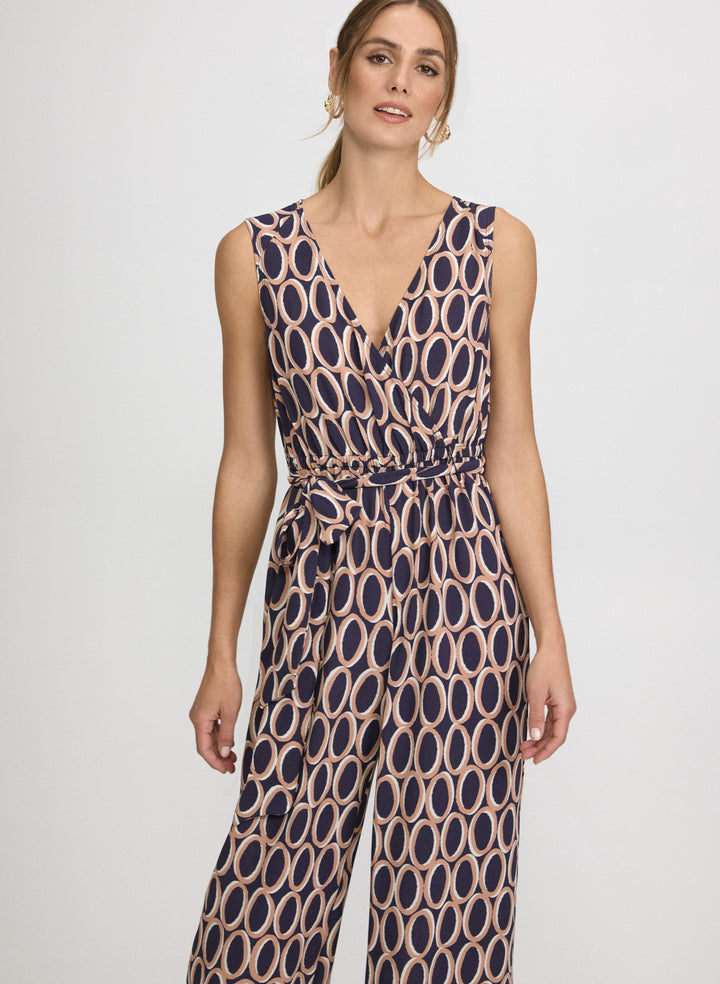 Geometric Print Jumpsuit