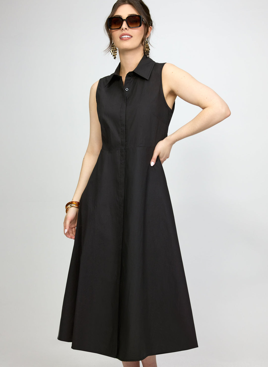 Button-Down Shirt Dress