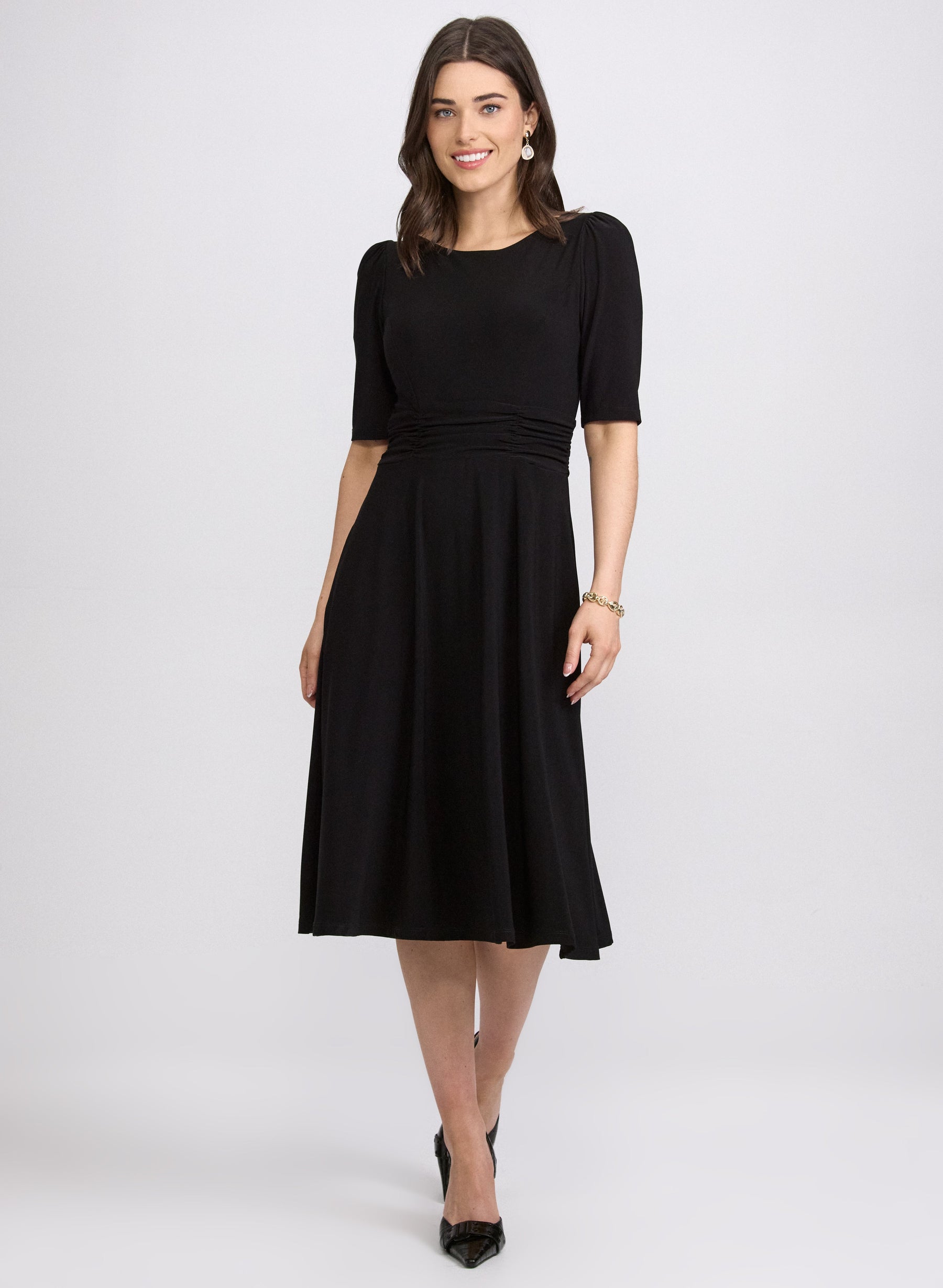 Ruched Waist Dress