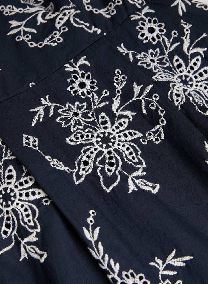 Embroidered Floral Dress
