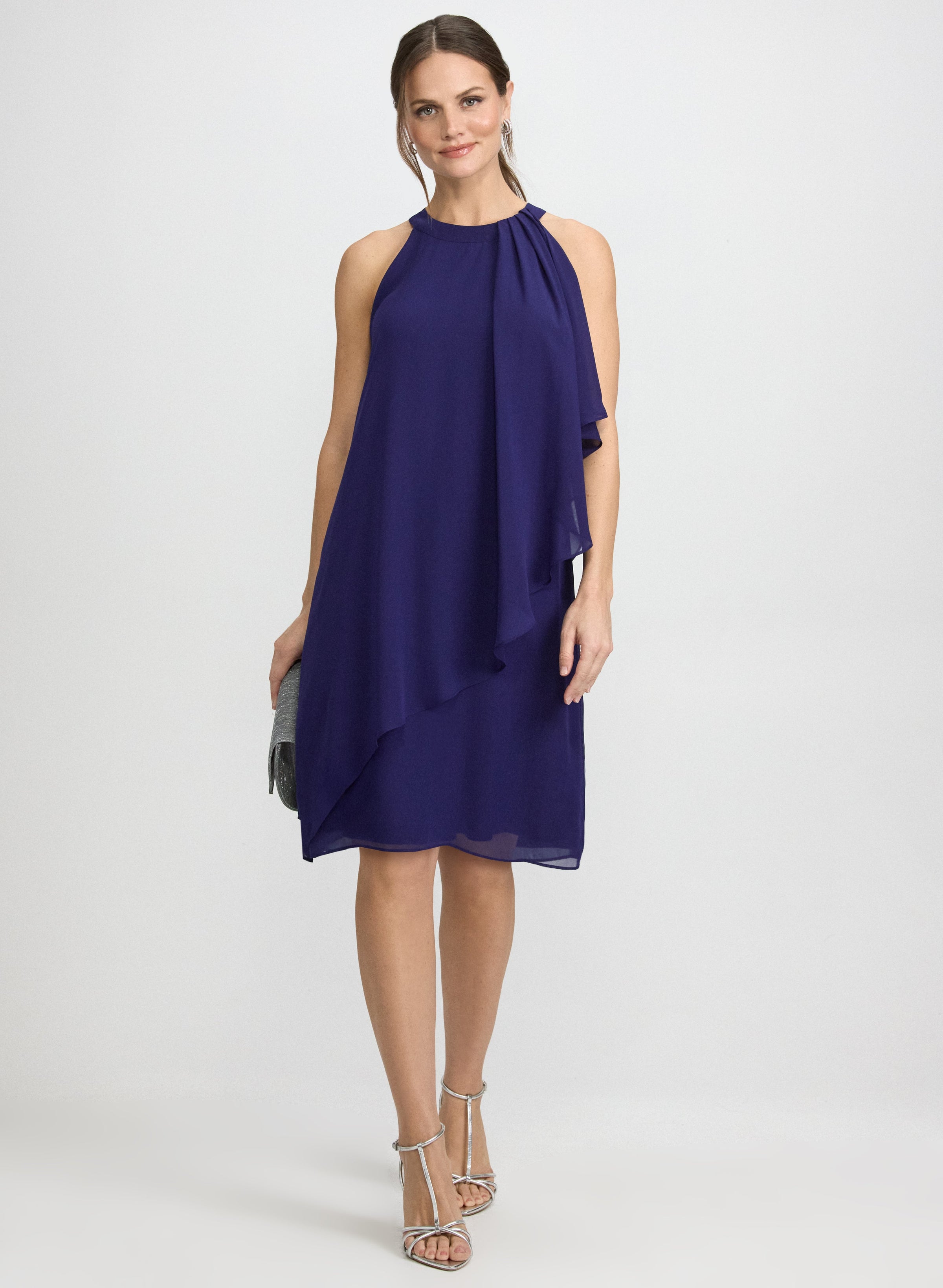 Chiffon A-Line Dress