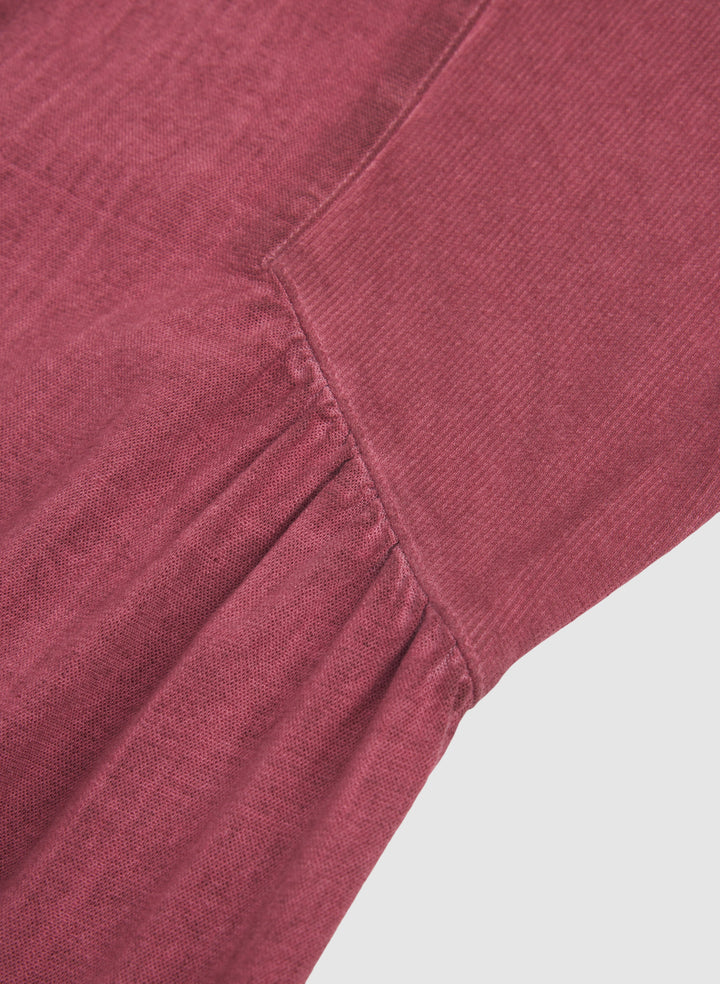 Linen-Blend Pocket Dress